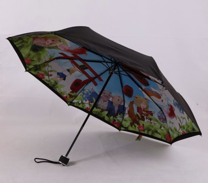 double layer foldable umbrella
